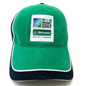 Heineken 2007 IRB Rugby World Cup Souvenir Baseball Style Hat